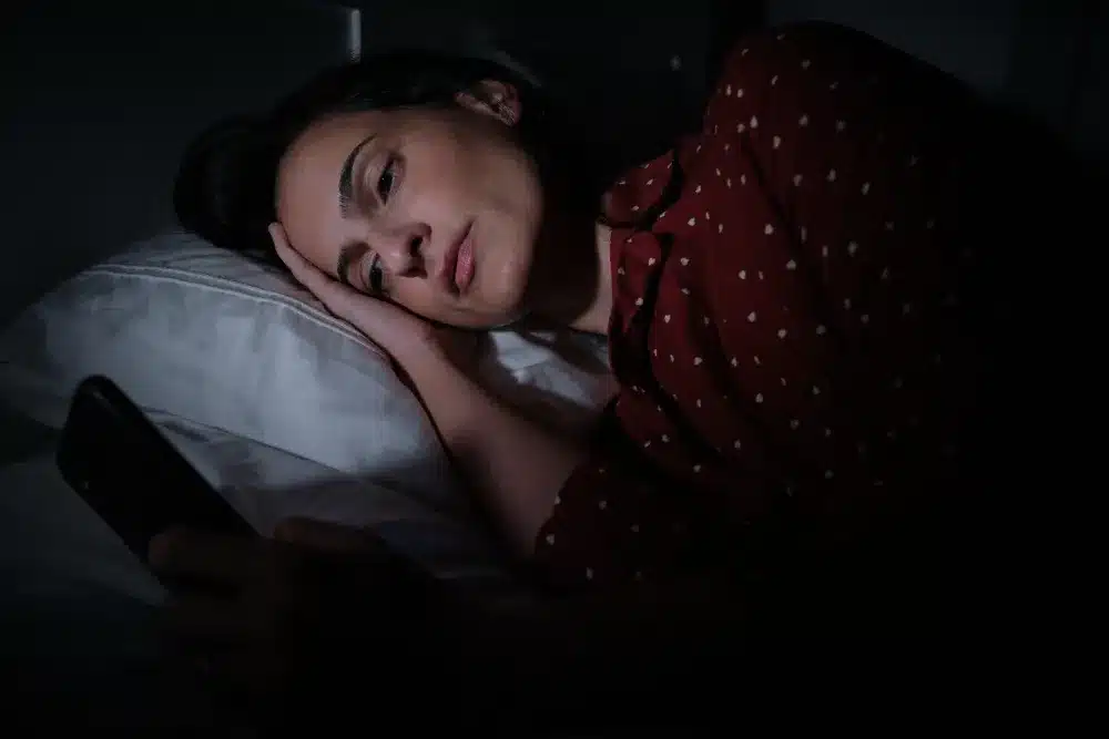 cellulare prima di dormire